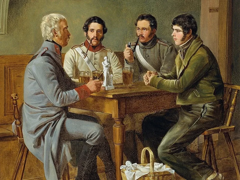 1805-Nikolaus Moreau - Veterani austriaci